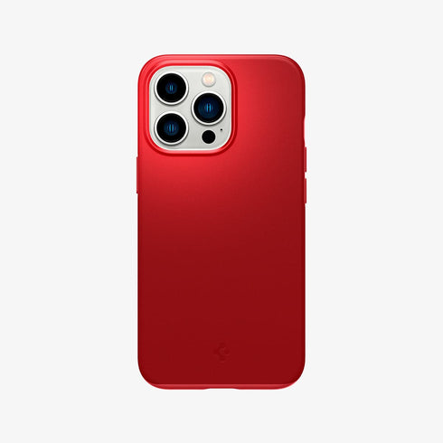 ACS03674 - iPhone 13 Pro Max Case Thin Fit in black showing the back